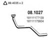 BMW 18111177139 Exhaust Pipe